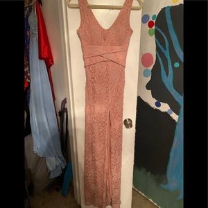 Emerald Sundae Light Pink Prom Dress